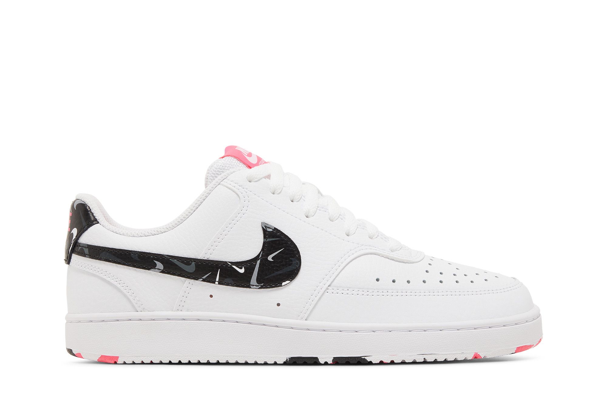 Buy Nike Wmns Court Vision Low 'White Multi Swoosh' - DM8079 100