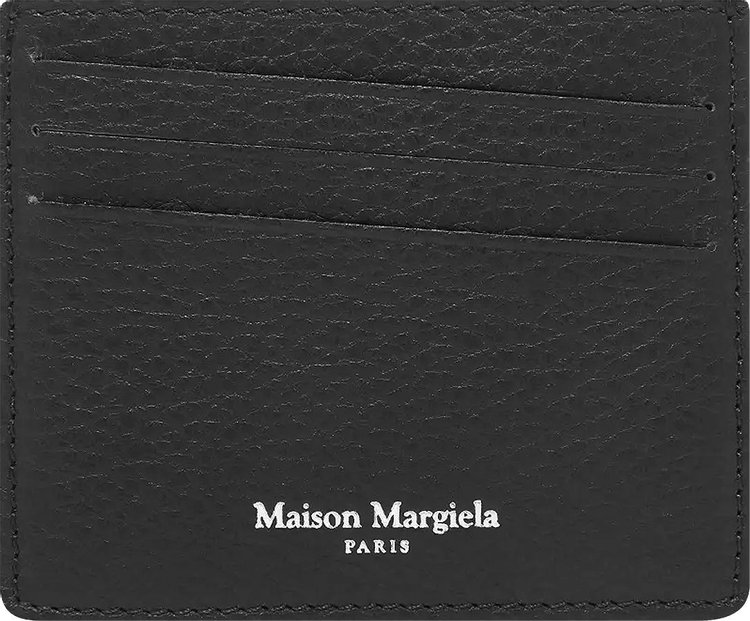 Maison Margiela Calf Leather Card Holder 'Black'