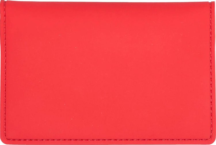 Maison Margiela Calf Leather Card Wallet 'Red'
