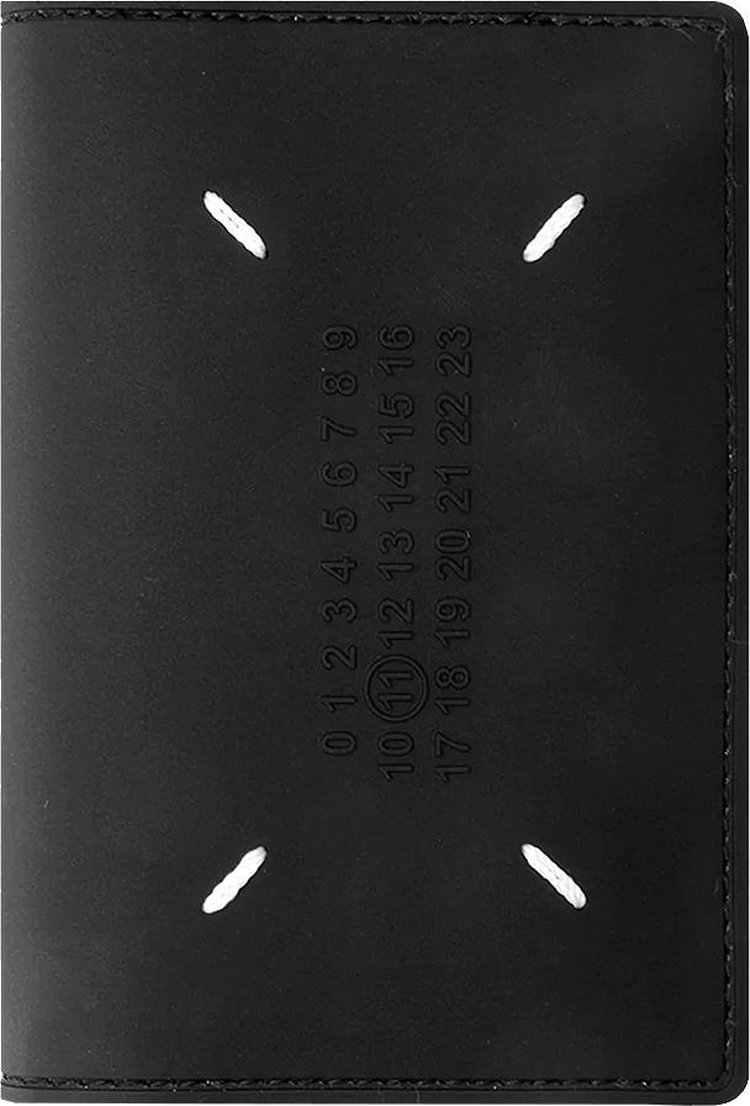 Maison Margiela Calf Leather Card Wallet 'Black'