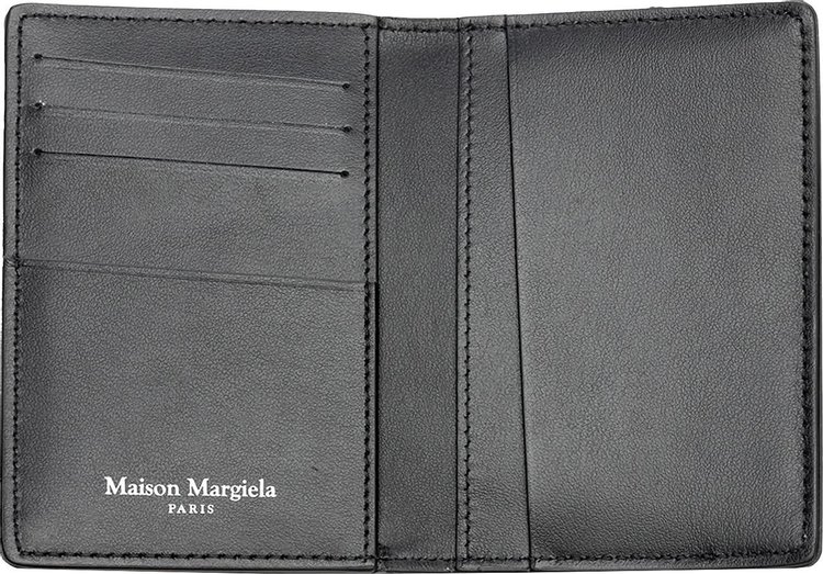 Maison Margiela Calf Leather Card Wallet Black