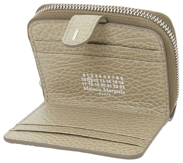 Maison Margiela Calf Leather Coin Pouch Wallet Bleach