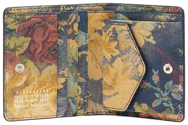 Maison Margiela Calf Leather Bifold Wallet Cumin