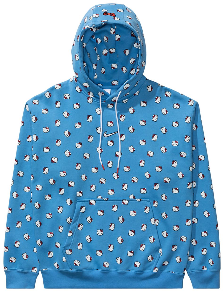 Buy Nike x Hello Kitty Fleece Hoodie 'University Blue' DR5515 412 GOAT