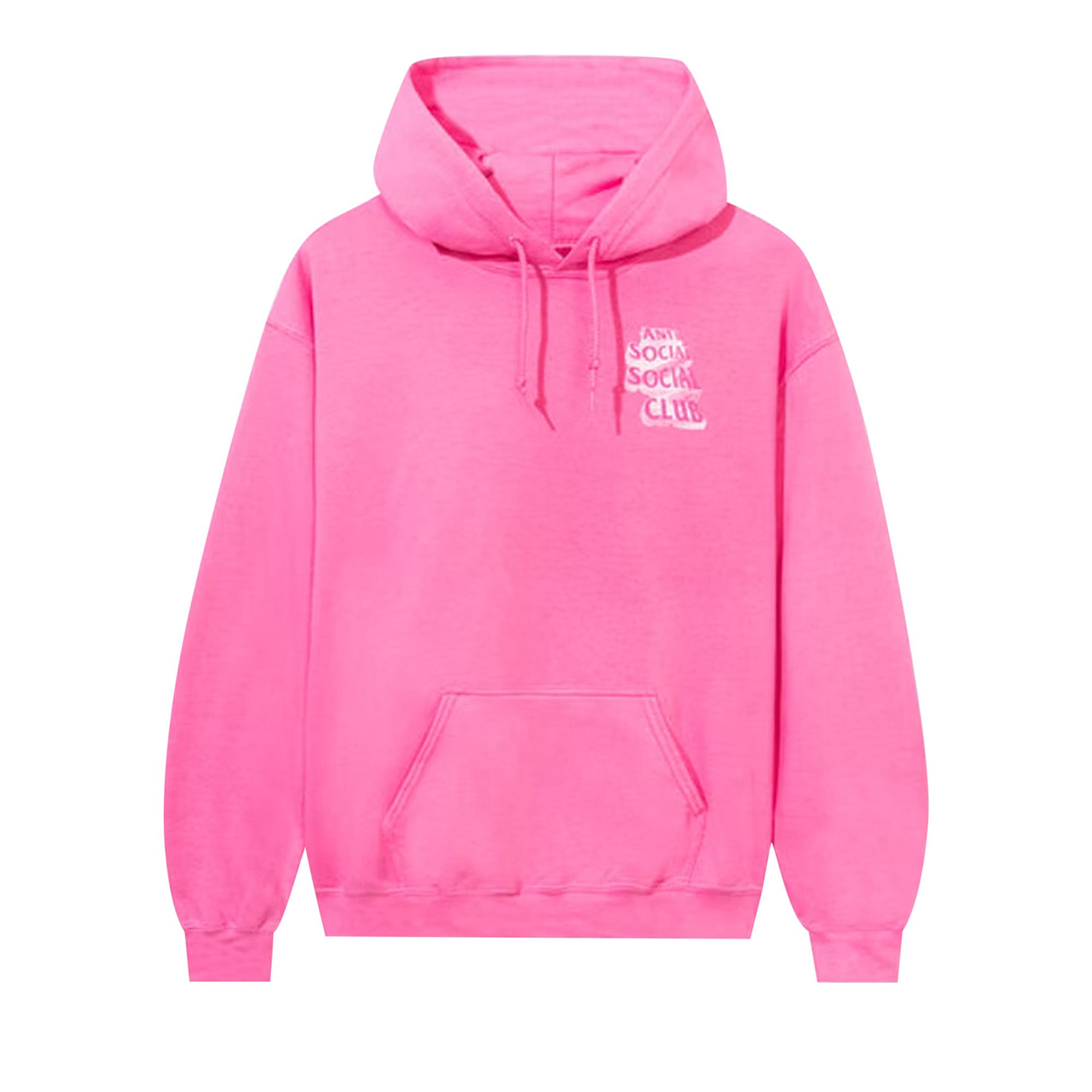 Buy Anti Social Social Club Heart As Rock Hoodie Pink 0657 100000106HARH PINK GOAT