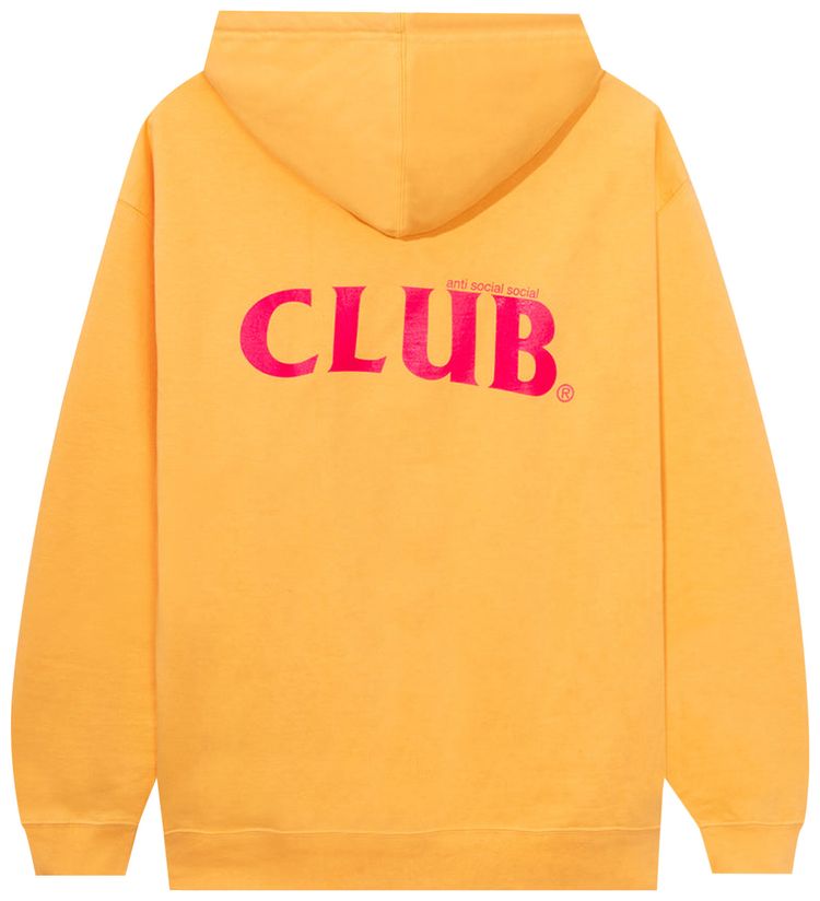 Anti Social Social Club Oh That Club Hoodie Gold