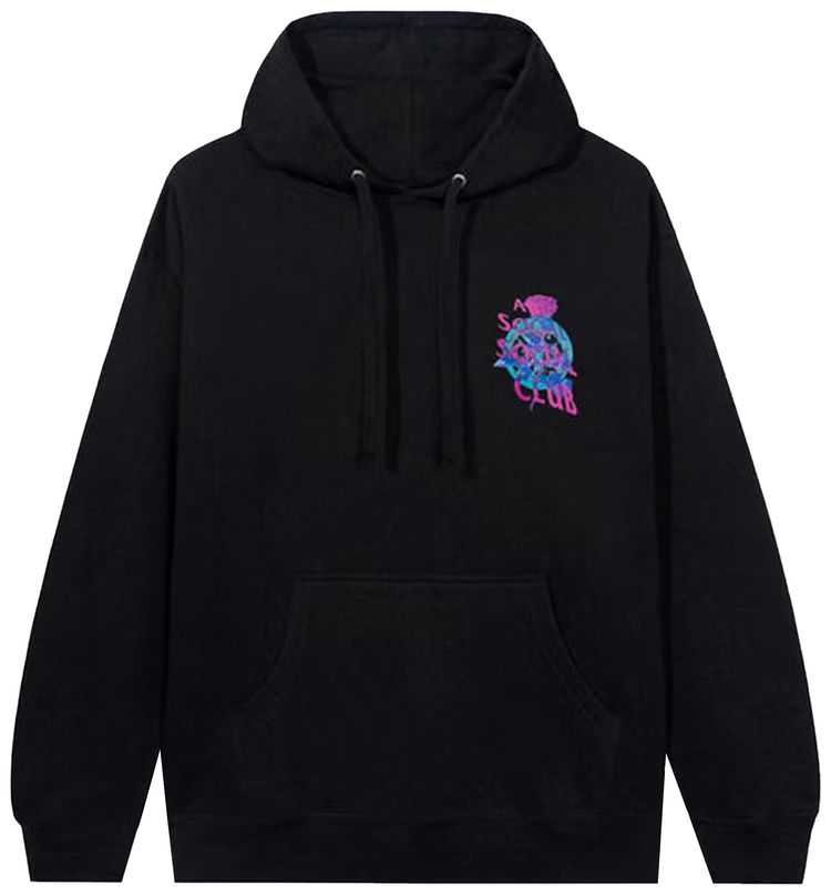 Anti Social Social Club Out Of Time Hoodie Black