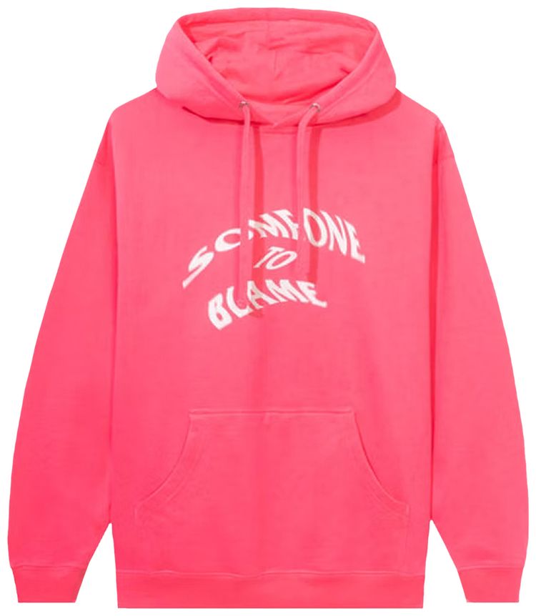 Anti Social Social Club Passing Fad Hoodie Pink