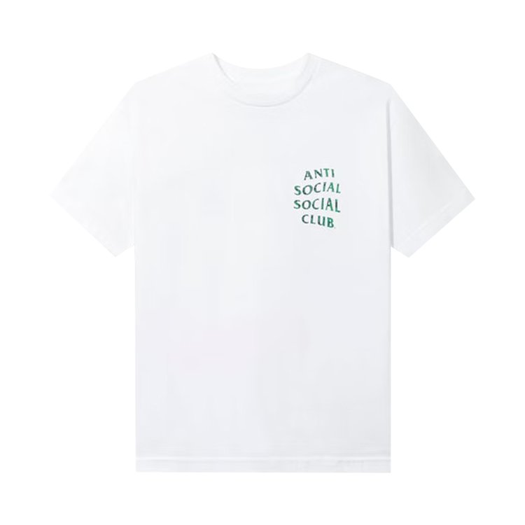 Anti Social Social Club Glitch Tee White