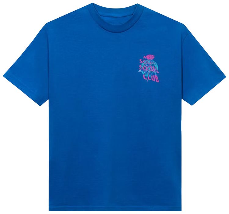 Anti Social Social Club Out Of Time Tee Blue