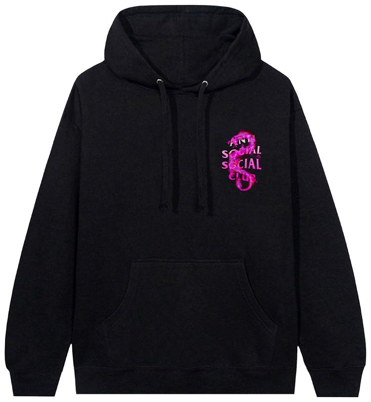 Anti Social Social Club Summer In Minsk Hoodie Black