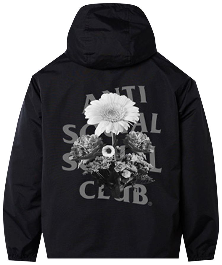 Anti Social Social Club The Ghost Of You And Me Anorak Black