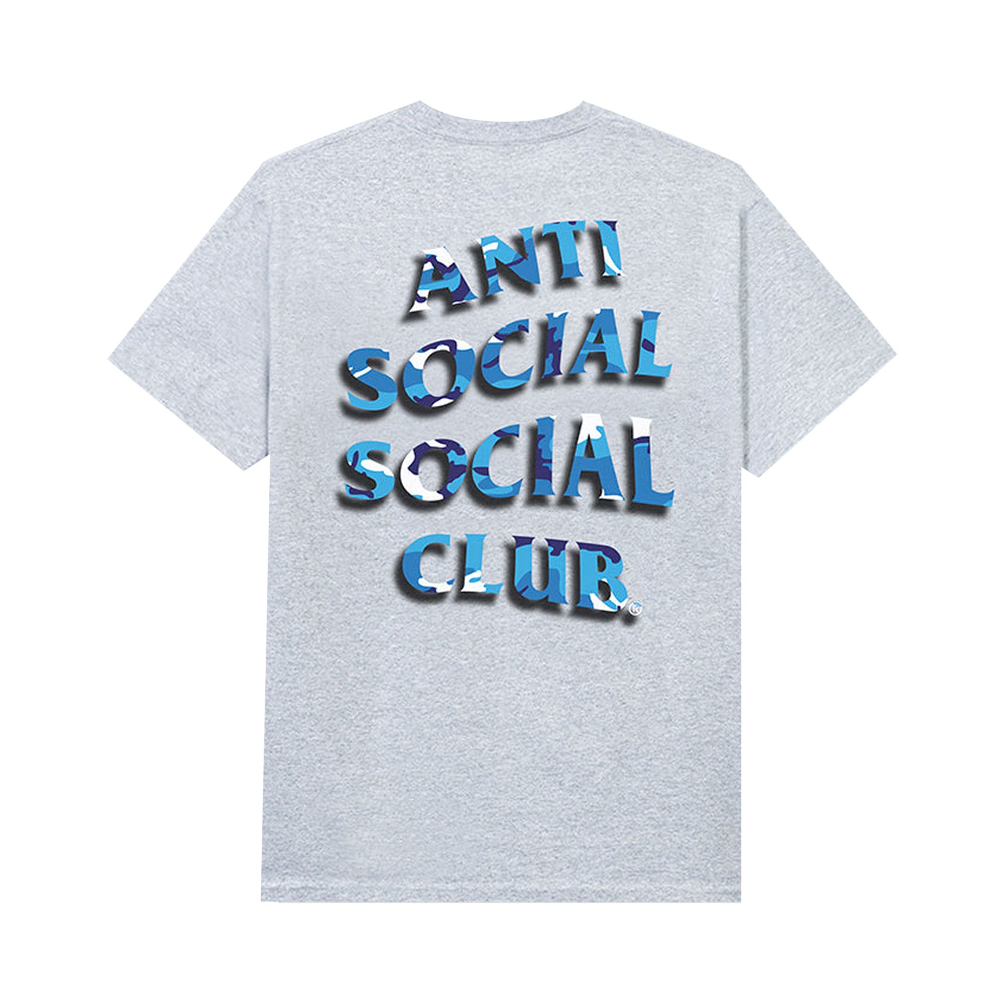 Buy Anti Social Social Club Hidden Messages 8.0 Tee 'Heather