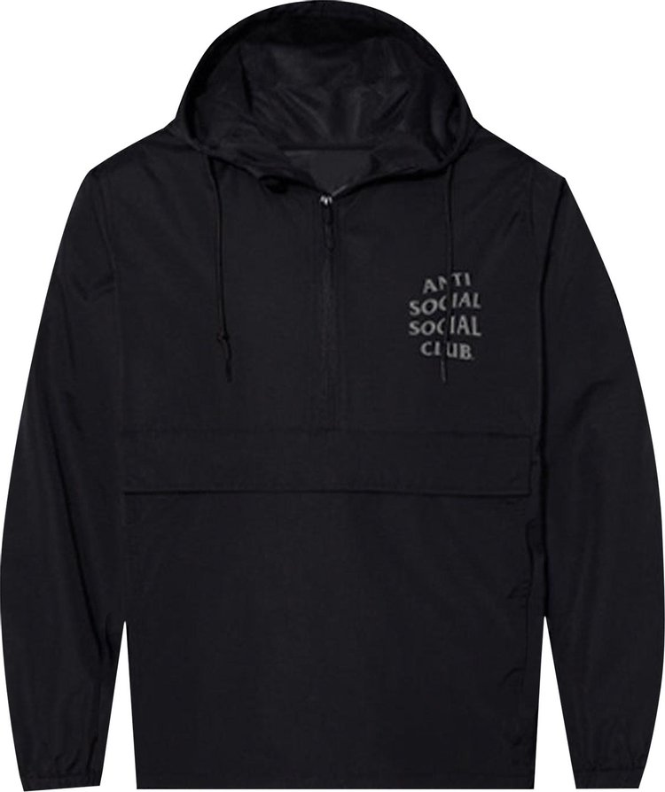 Anti Social Social Club The Ghost Of You And Me Anorak 'Black'