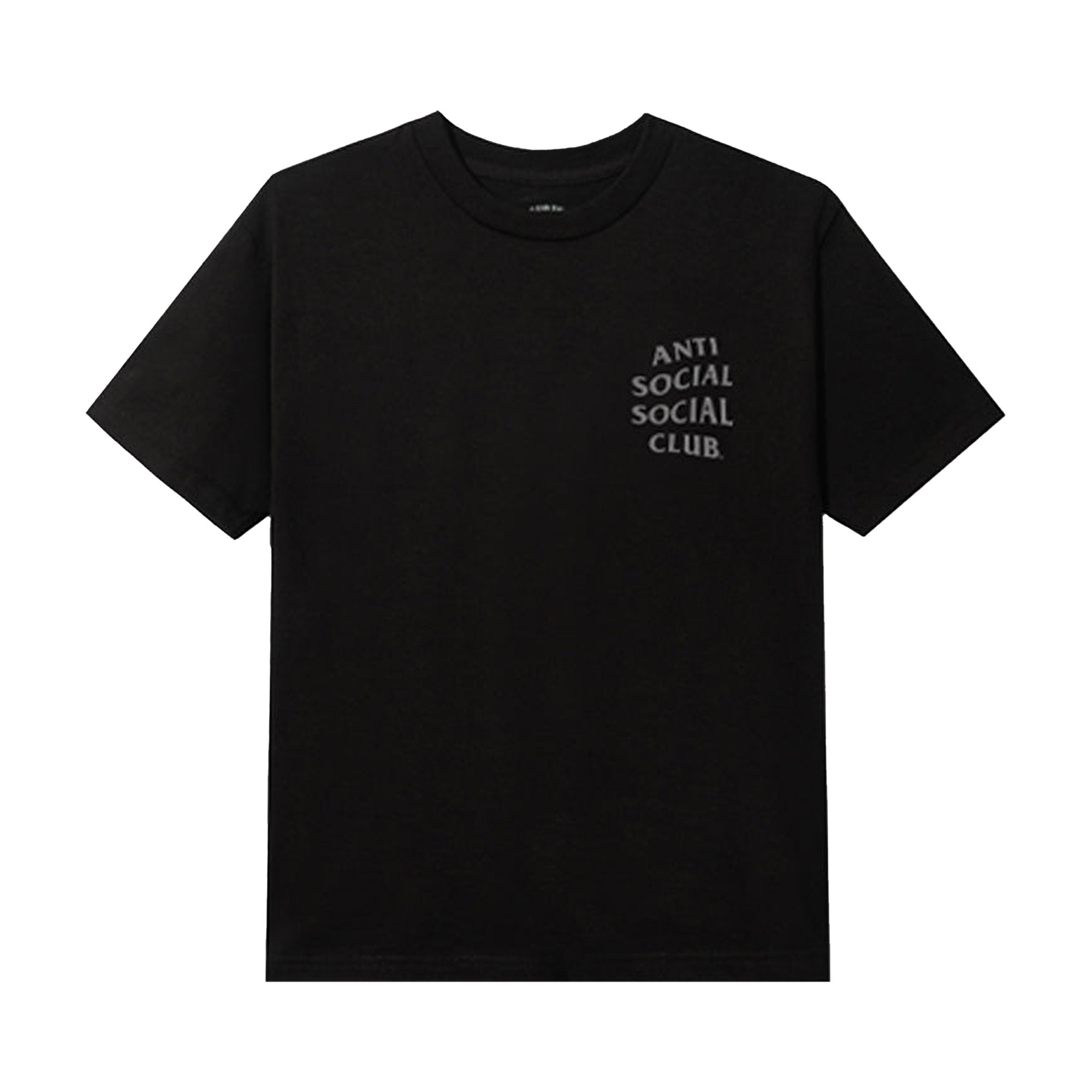 Anti Social Social Club The Ghost Of You And Me Tee 'Black'