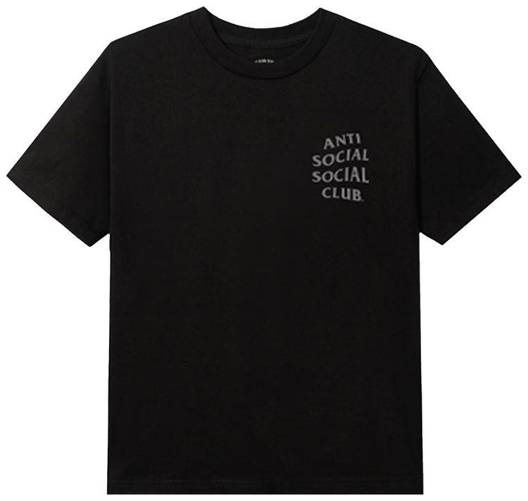Anti Social Social Club The Ghost Of You And Me Tee Black