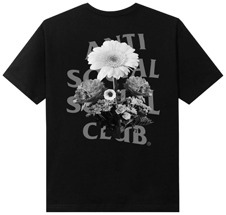 Anti Social Social Club The Ghost Of You And Me Tee Black