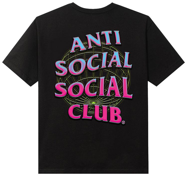 Anti Social Social Club ASSC Technologies Inc 2001 Tee Black