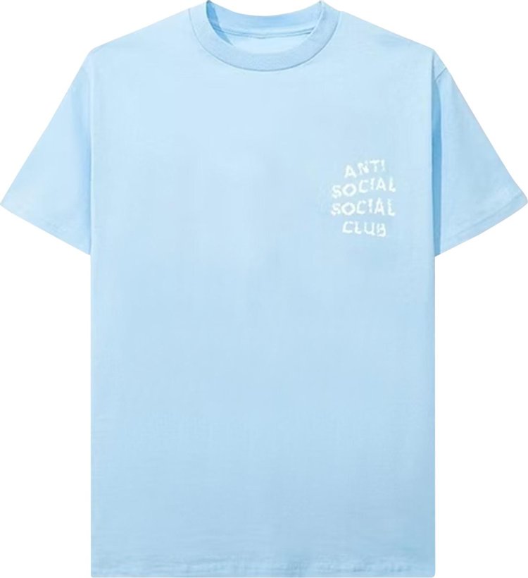 Anti Social Social Club Partly Cloudy Tee 'Blue'