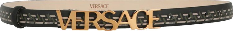 Versace La Greca Monogram Logo Belt 'Multicolor'