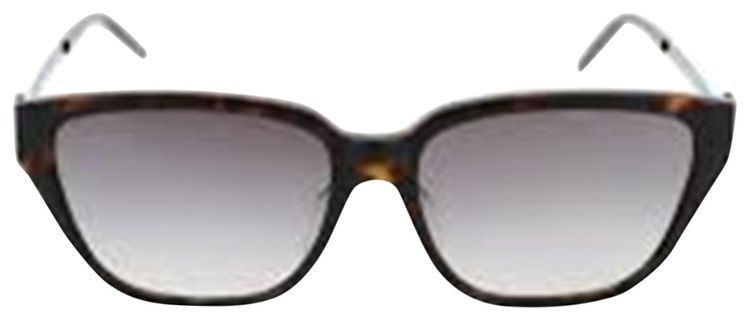 Saint Laurent Cat Eye Frame Sunglasses Brown