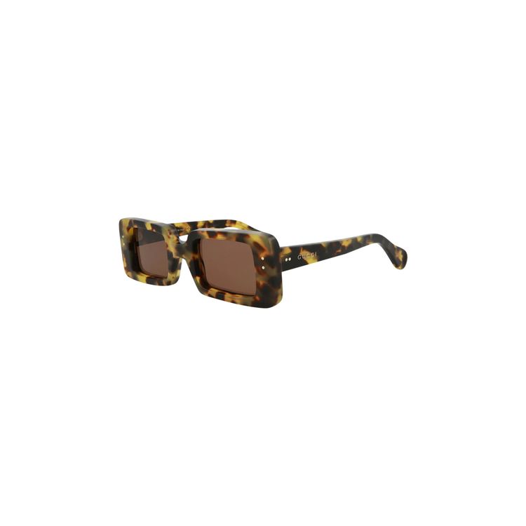 Gucci Square Frame Sunglasses Brown