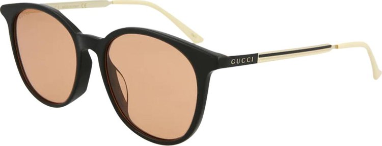 Gucci Round Frame Sunglasses Black