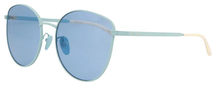 Gucci Round Frame Sunglasses Blue