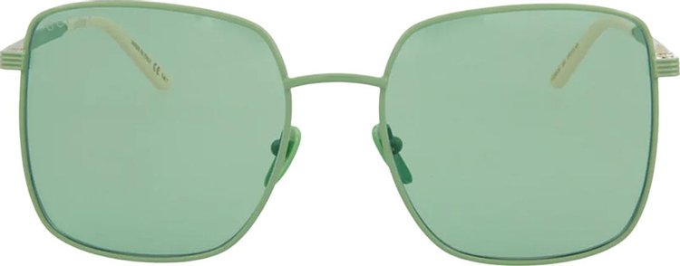 Gucci Square Frame Sunglasses 'Green'