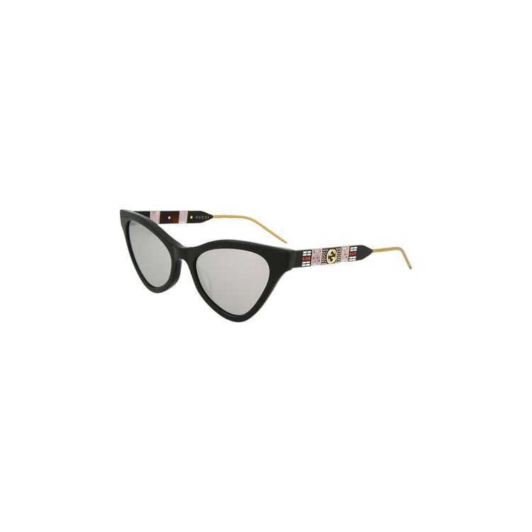 Gucci Cat Eye Frame Sunglasses Black