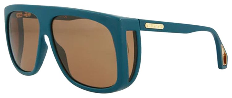 Gucci Square Frame Injection Sunglasses Blue