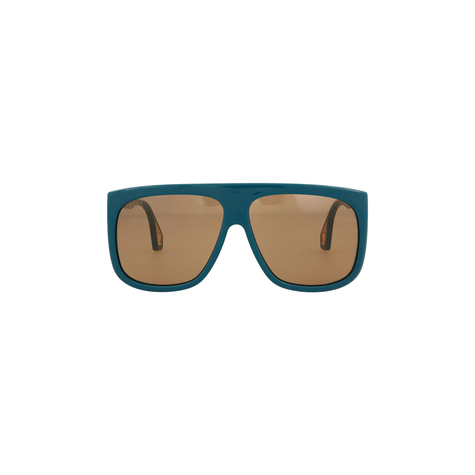 Buy Gucci Square Frame Injection Sunglasses Blue GG0467S 30006413 006 GOAT