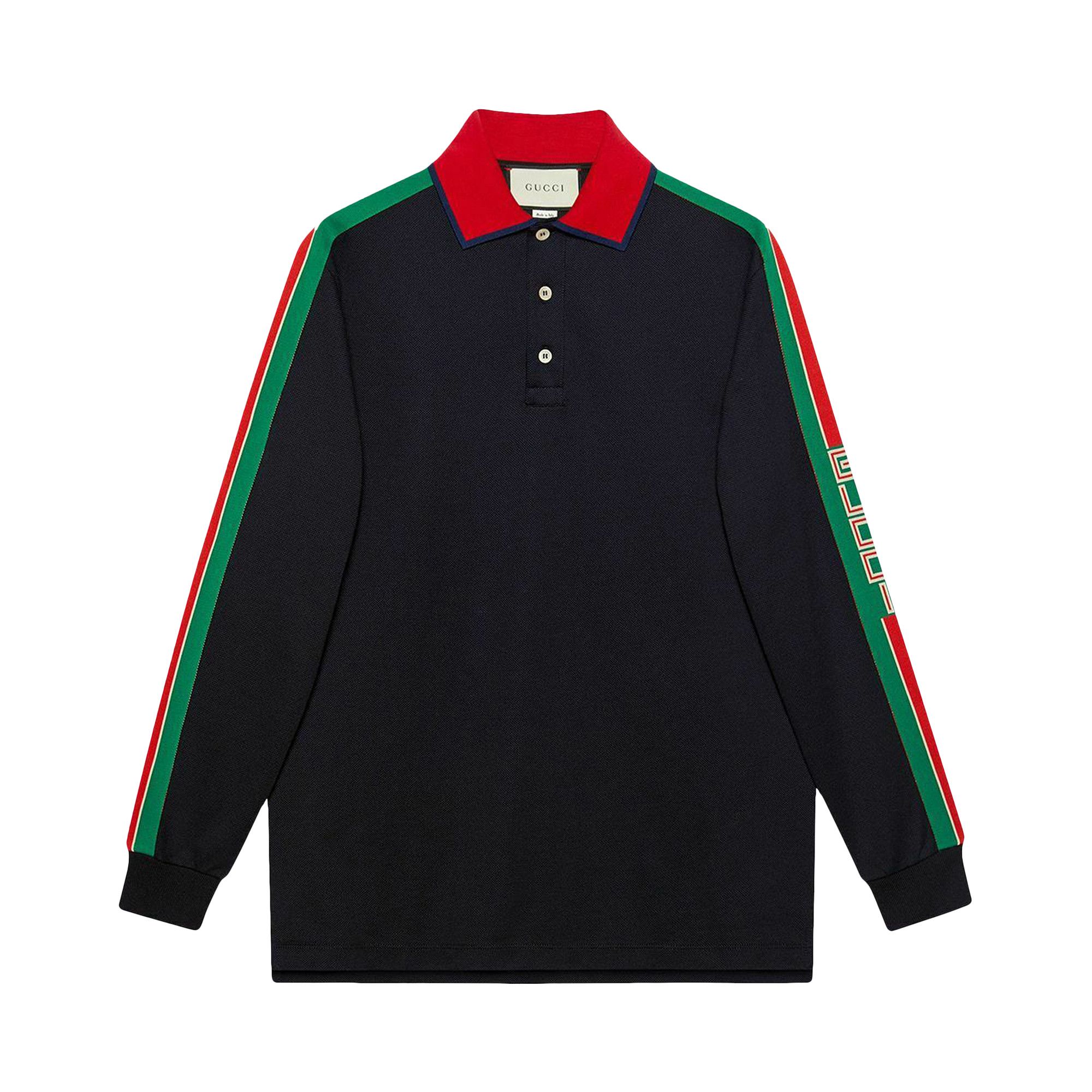 Gucci polo shirt long sleeve cheap