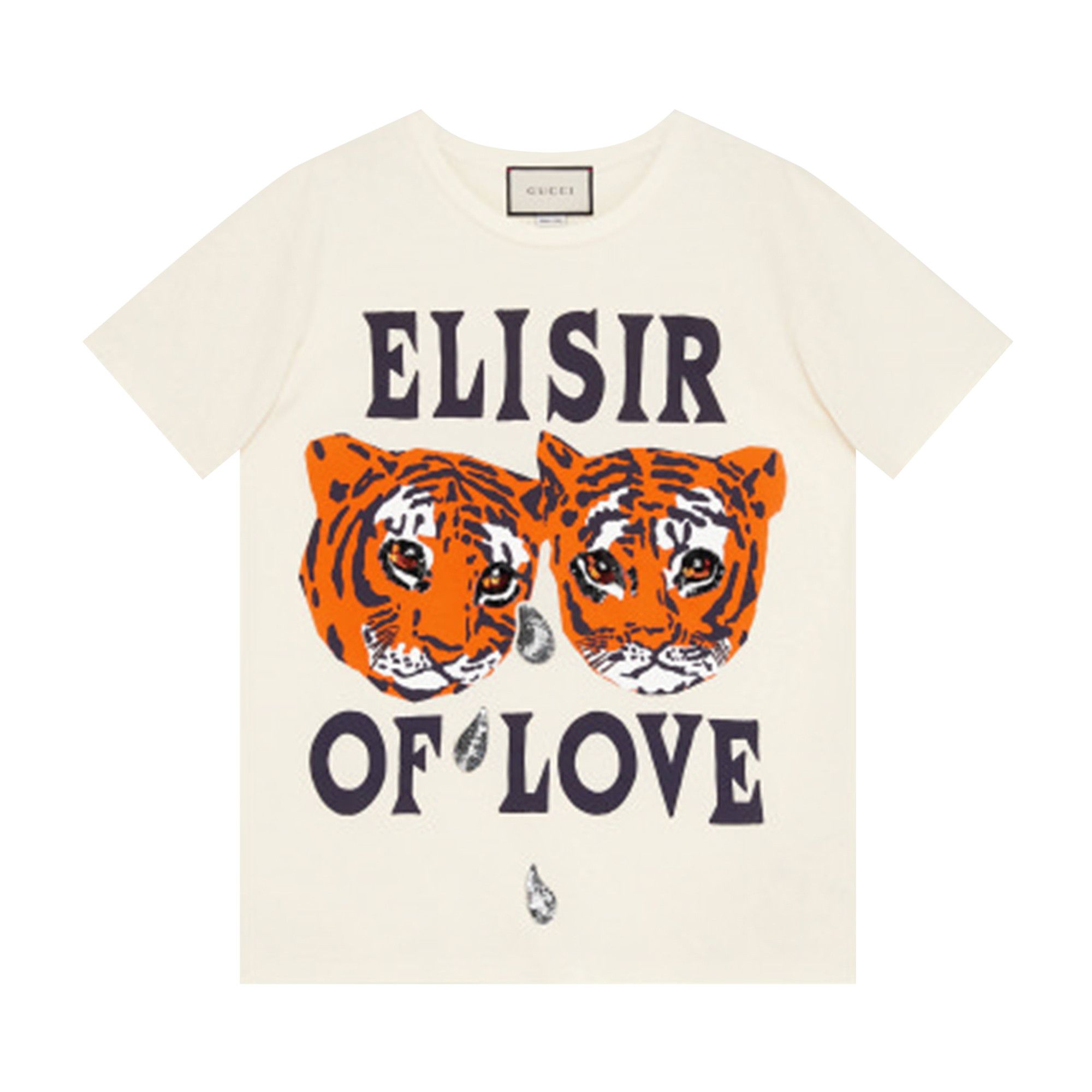 Buy Gucci Oversized Tiger T Shirt Multicolor 492347 XJBHQ 7136 GOAT