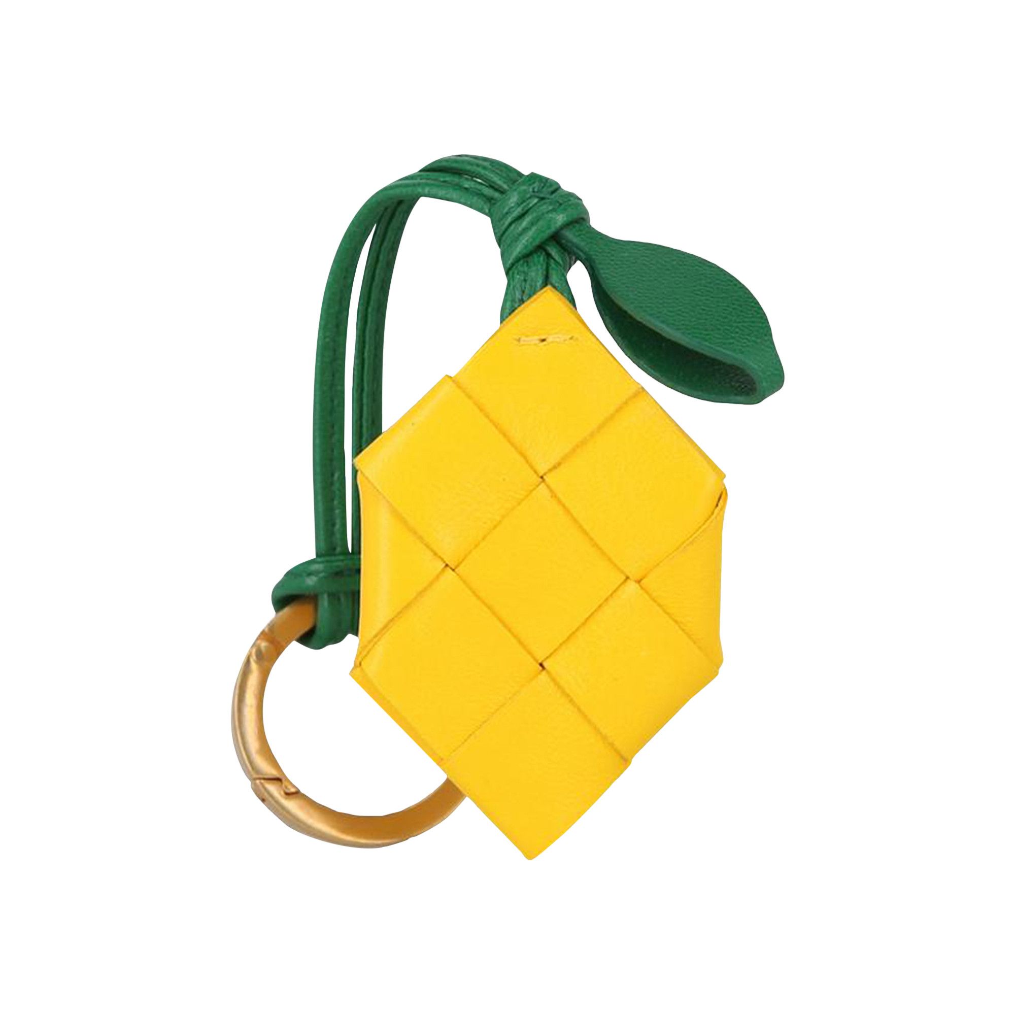 【お試し価格！】 Leather Lemon Veneta Bottega Buy Key 'Multicolor Ring その他