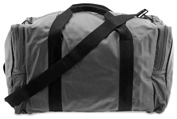 Bottega Veneta Leather Duffel Bag Grey