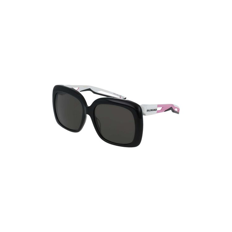 Balenciaga Square Frame Sunglasses Multicolor