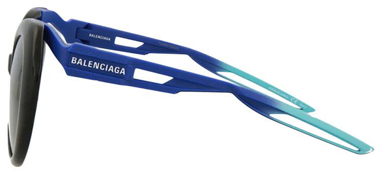 Balenciaga Round Frame Sunglasses Black