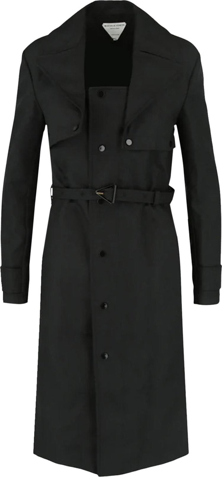 Bottega Veneta Trench Coat Dress 'Black'