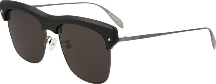 Alexander McQueen Square Frame Sunglasses Black