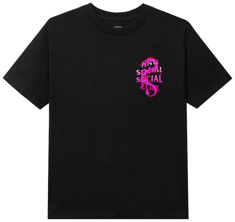 Anti Social Social Club Summer In Minsk Tee Black