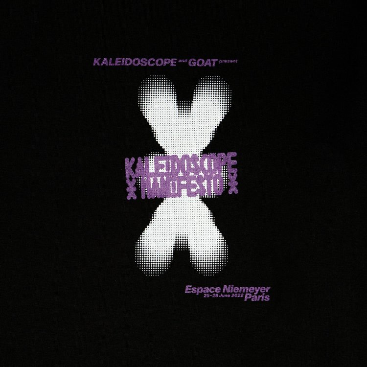 Kaleidoscope x Mowalola Manifesto Special Edition Long Sleeve T Shirt White