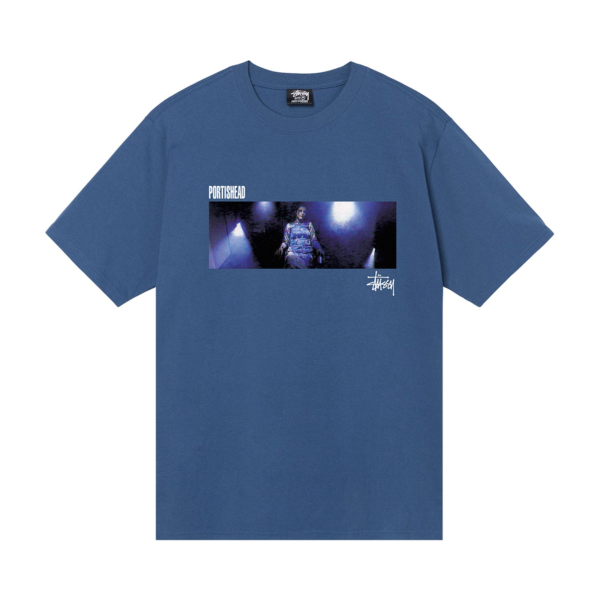 Size m Stussy Dummy Tee 'Midnight'