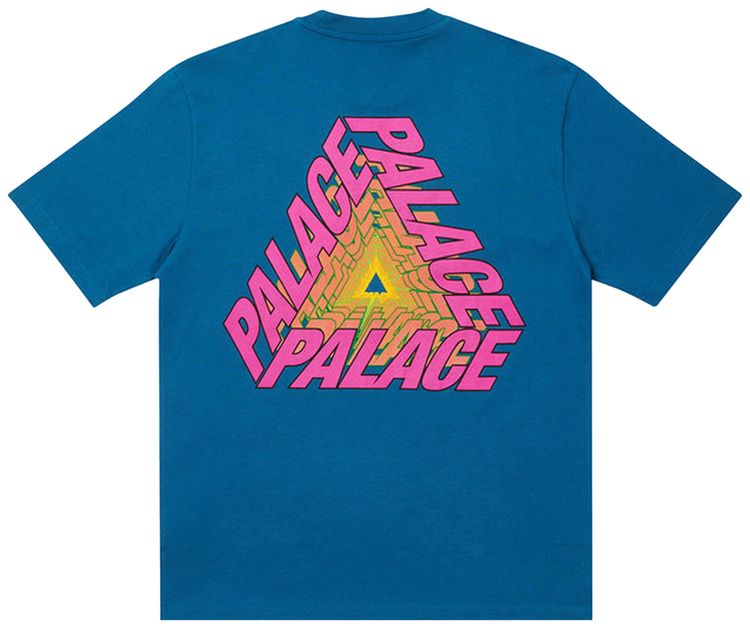 Palace P3 Bare Times T Shirt Blue