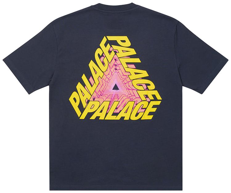 Palace P3 Bare Times T Shirt Navy