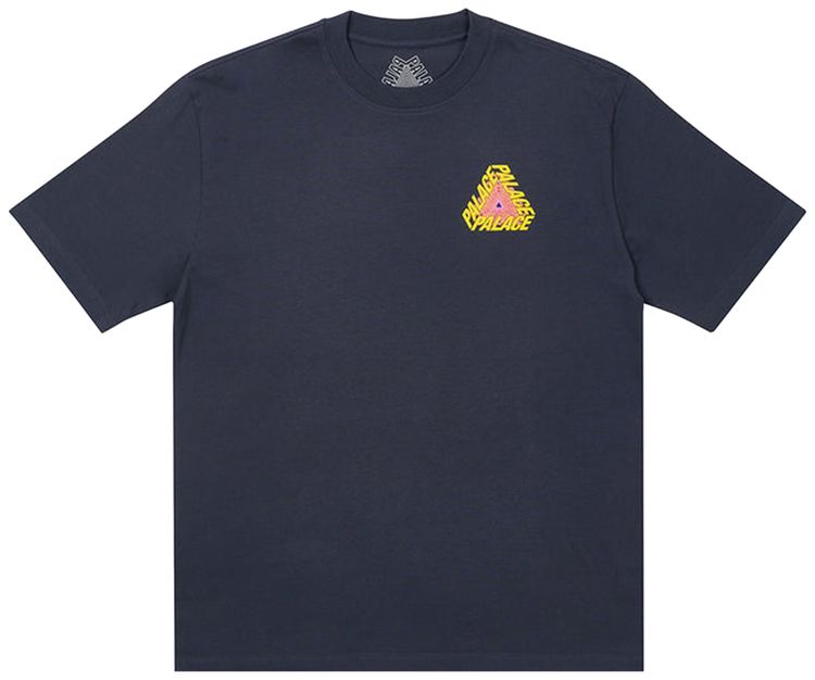 Palace P3 Bare Times T Shirt Navy