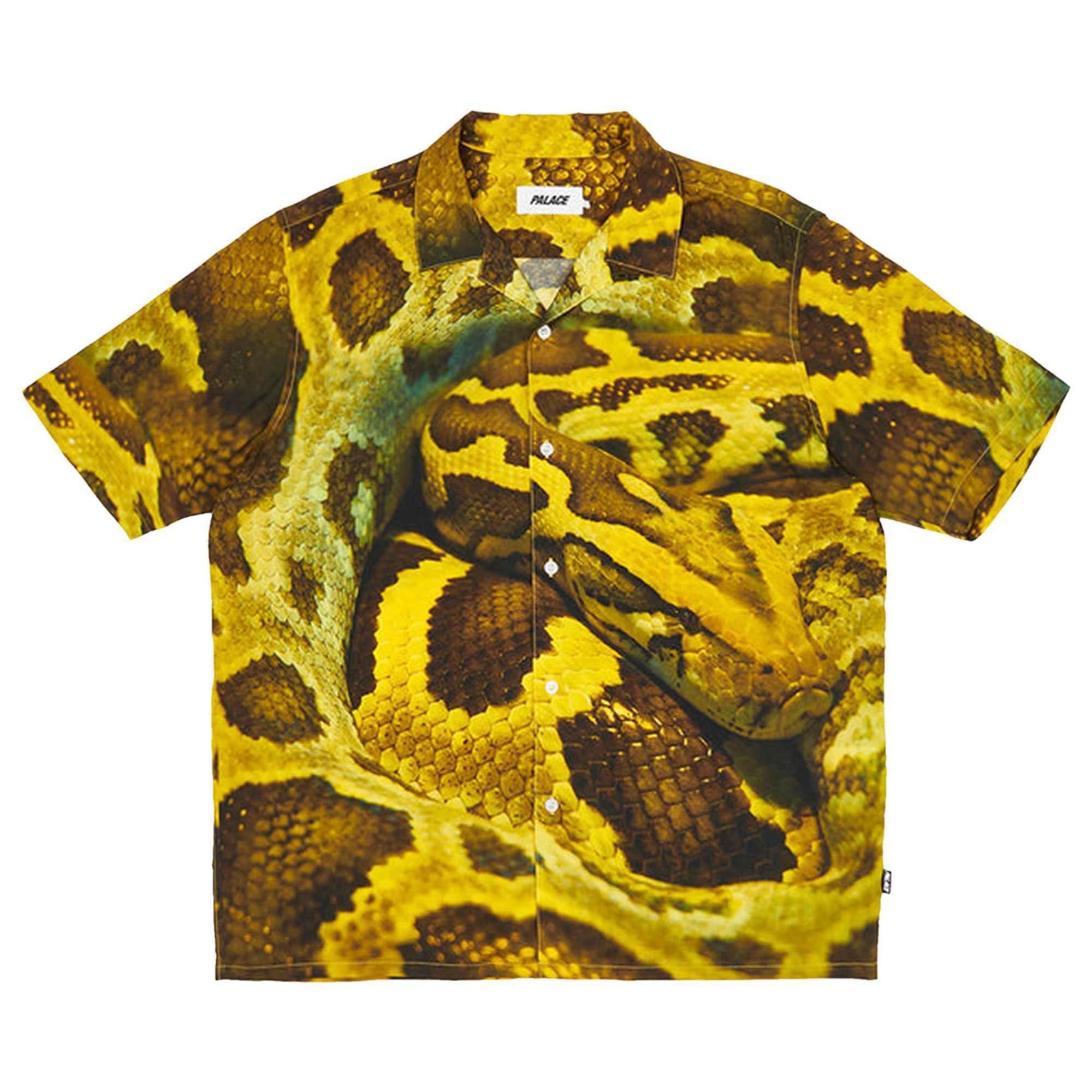 Size xl Palace Snake Shirt 'Yellow'