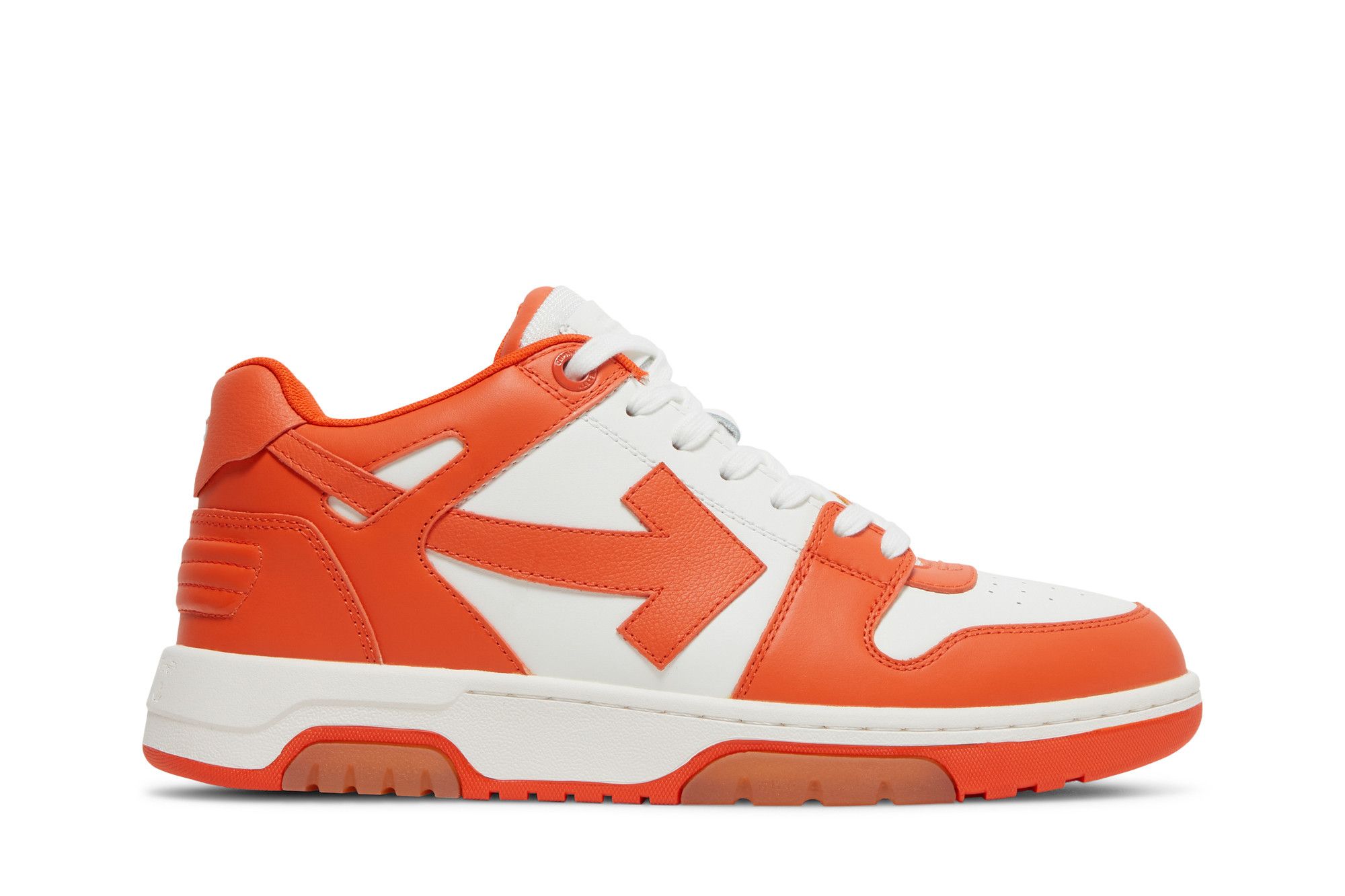Orange off white sneakers shop