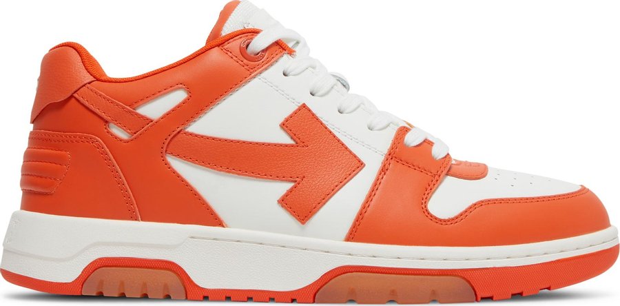 Buy Off-White Out of Office Low 'Orange' - OMIA189S22LEA001 0120 | GOAT