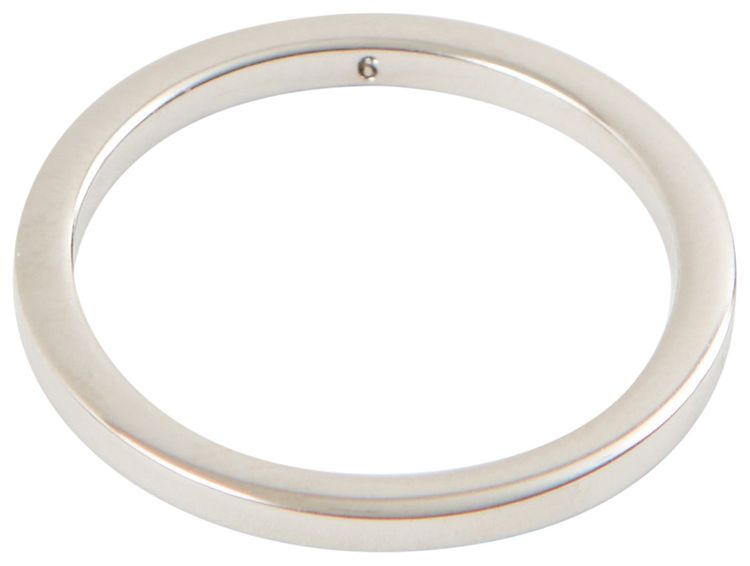 MM6 Maison Margiela Ring Polished Palladio